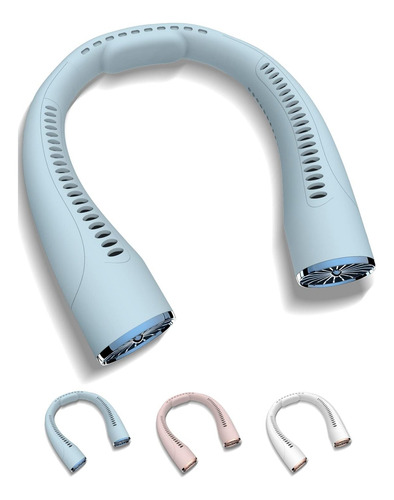 Ventilador De Cuello Portátil Recargable 9600 Mah 180