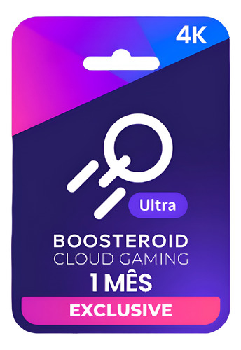 Boosteroid Cloud Gaming 4k Ultra 1 Mês Código Oficial Brasil