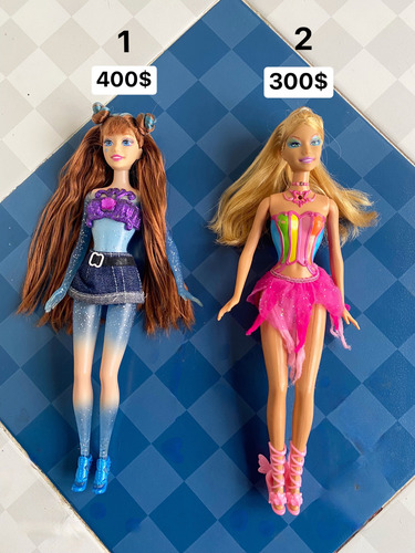 Barbies Fairytopia Elina Sirenas Dhalia Dandelion Crystal (Usado)