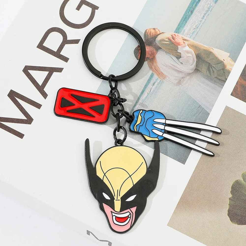 Llavero Wolverine - Diseño Único Y Genérico Coraline Ojos De Boton