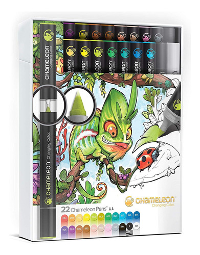 Chameleon Art Products, Tonos Colores Camaleón, Juego Lujo: