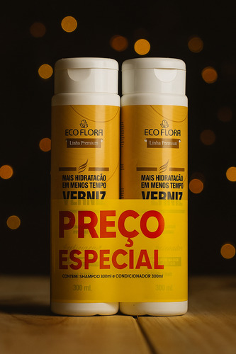 Kit Capilar Shampoo + Condicionador Verniz Linha Premium