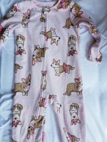 2 Pijama Mameluco Niña Rosa Carter Cat&jack La Segunda Bazar (Usado)