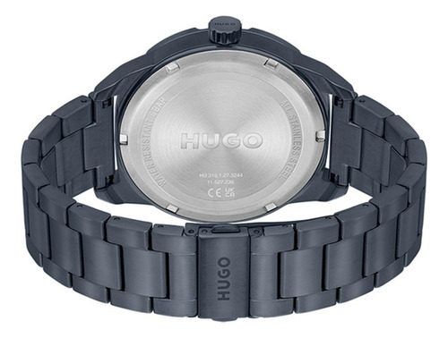 Reloj Hugo Para Hombre 1530278 Acero Inoxidable Azul