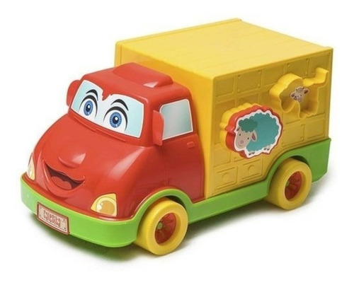 Camion Didactico Para Bebes Granja Animada 727 Calesita