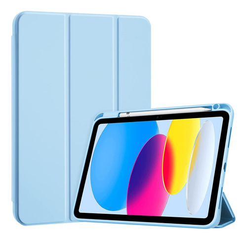 Funda  Para iPad De 10.a Gen Procase Color Azul Cielo