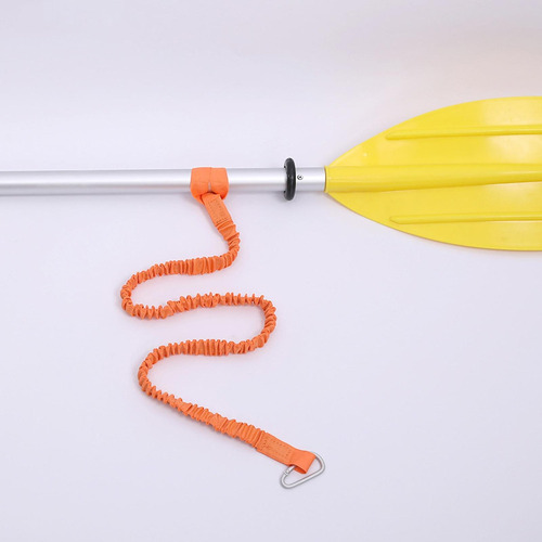 Ts 2 Pcs Kayak Paddle Leash Tether Titular De La Caña De
