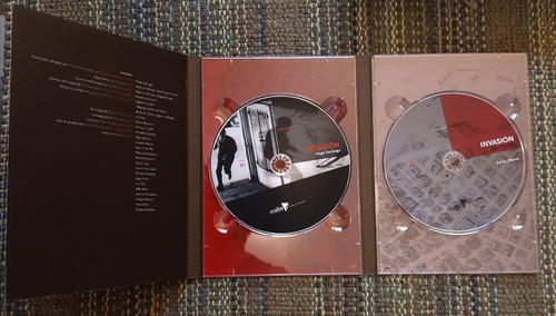 Jorge Luis Borges Adolfo Bioy Casares Invasion Libro+2 Dvd