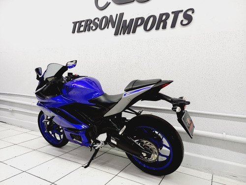 Imagem 6 de 7 de Yamaha Yzf R3 Abs Azul 2020/2021
