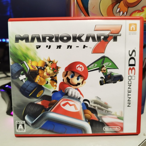 Mario Kart 7 Nintendo 3ds Japonés Caja Y Manual