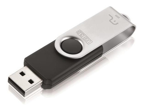 Pendrive Twist Preto 32gb Multilaser - Pd589