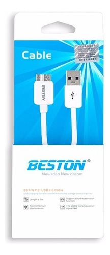 Cable Beston Usb 3.0 Bst-w116 1m