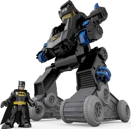 Imaginext Batbot Dc Super Friends R/c Transformer Batman