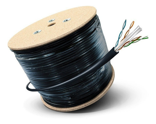  Cable Utp Internet Exterior Outdoor 305mts Cat5e Redes