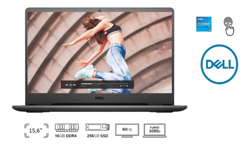 Imagen 2 de 10 de Dell Inspiron Core I5 1135g7 16gb Ram 256gb Ssd 15.6 Fhd
