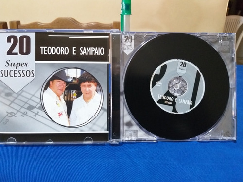 Cd Teodoro E Sampaio 20 Super Sucessos Extra Ler Descriçao! (Usado)