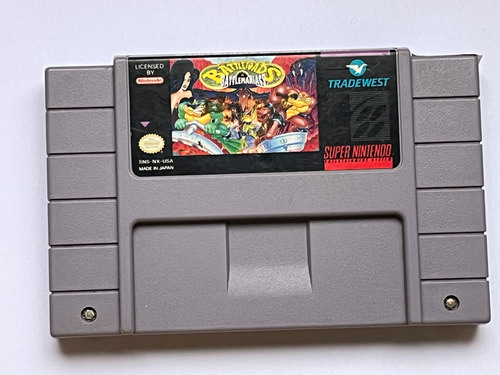 Cod 332 Battletods In Battlemaniacs Snes Original