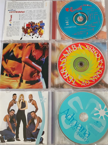 3cds. Terrasamba. E O Chan. Adryana E A Rapaziada. Edição Limitada (Usado)