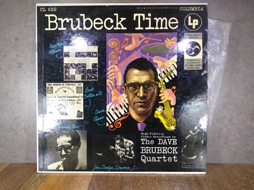 D968 The Dave Brubeck Quartet Brubeck Time Lp Impecable