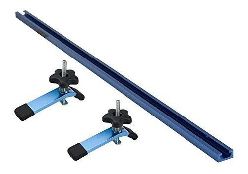 Powertec 71169 De 48 Pulgadas Universal T-track Con 2 Abraza