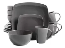Comprar Juego De Vajilla Gibson Soho Lounge Grey Service 4 - 16 Piez