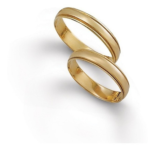 Anillos Matrimonio Oro 18k Cód. 203 ¡ El Par !