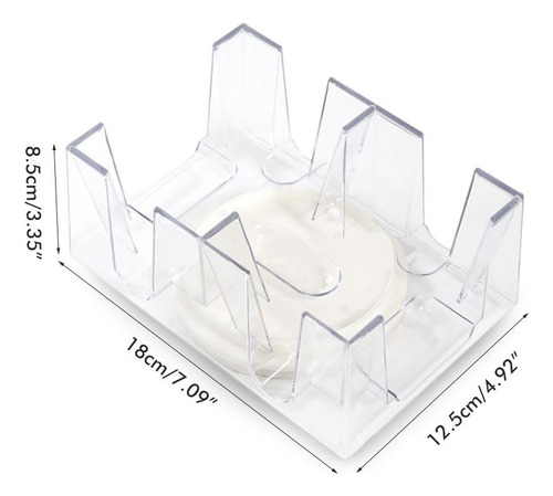 Bandeja Giratoria Para Cartas De 2 Barajas/6 Barajas, Prácti