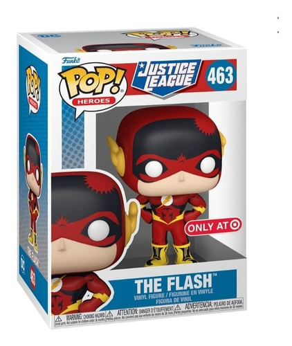 Funko Pop! Justice League The Flash (target Exclusive) #463