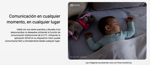Imagen 5 de 10 de Camara Seguridad Ip Wifi Ezviz 1080p Hikvision Angular C1c