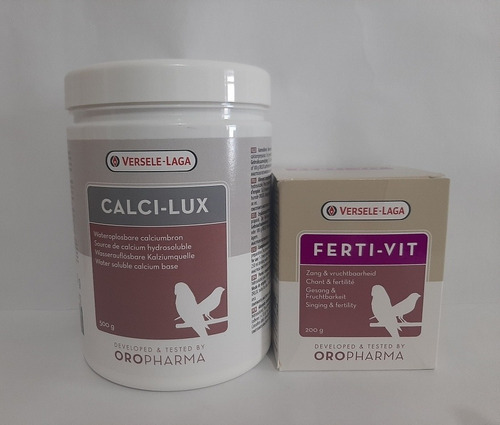 Kit Reprodução: 50g Ferti Vit + 50g Calci Lux - Fracionado