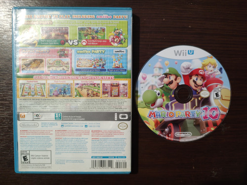 Videojuego Mario Party 10 Nintendo Wii U Original Físico Bue (Usado)