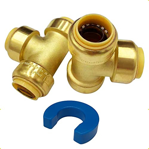 Tee Conector Fontanera, Push Fit Pex, Empalmes De Fontanera