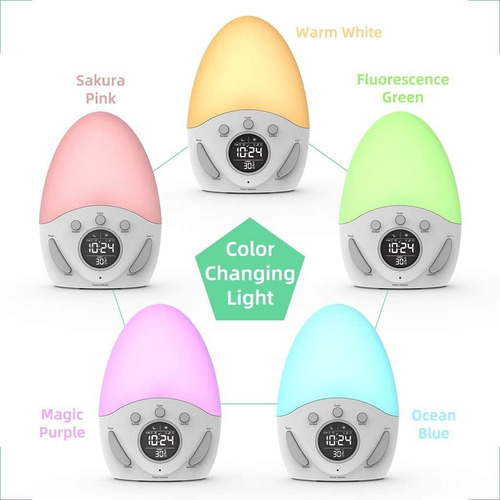Reloj Despertador Con Luz Para Niños, Bebés Y Niños Pequeños