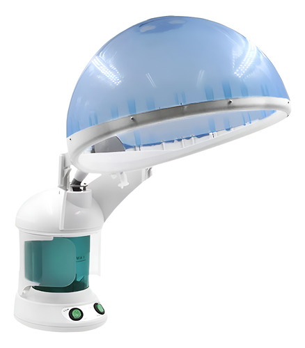 Vaporizador Facial E Capilar Com Touca Coifa Sauna Capilar Cor Azul 220v