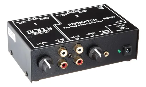 Convertidor Estéreo De 2 Vías Promatch Mb15b