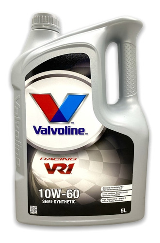 Aceite Competicion Racing Valvoline 10w60 X 5 Litros