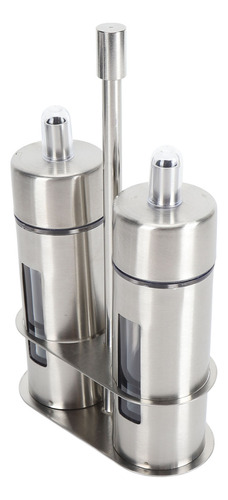 Set De Vinagretas De Aceite Y Vinagre De Acero Inoxidable, T