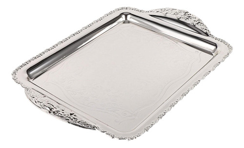 Bandeja Para Comida Y Aperitivos Plato De Frutas Medio Plata