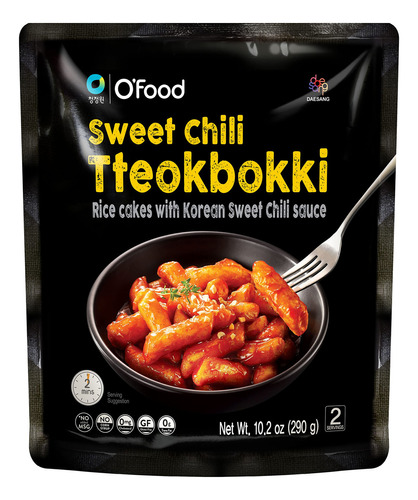 O'food - Tteokbokki De Chile Dulce, Pasteles De Arroz Corean