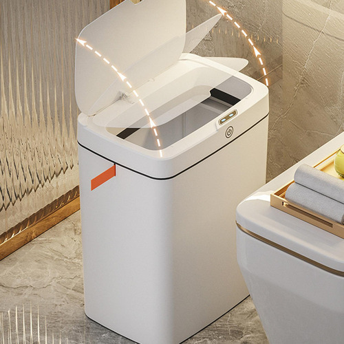 Cubo De Basura Eléctrico Inteligente Sin Contacto Bote De