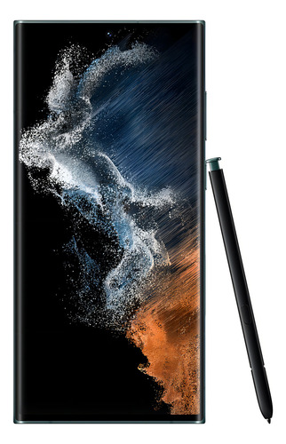Samsung Galaxy S22 Ultra 5G (Snapdragon) 5G 512 GB green 12 GB RAM - Excelente (Recondicionado)