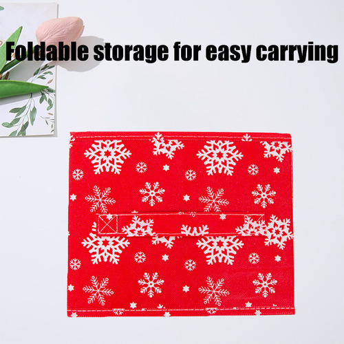 Ropa Interior Plegable Con Estampado De Copos De Nieve De Na