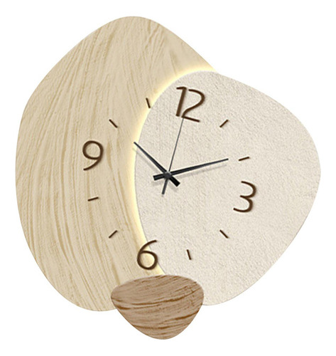 * Reloj De Pared Nórdico, Reloj Colgante De Pared, Madera
