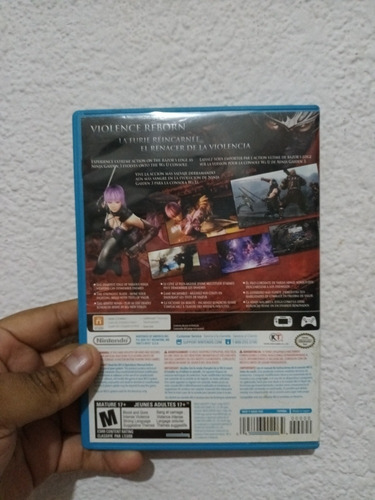 Ninja Gaiden 3 Razor's Edge Nintendo Wii U (Usado)