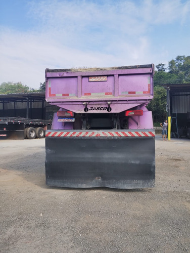 Scania Roxa Basculante, Pronta Para Rodar