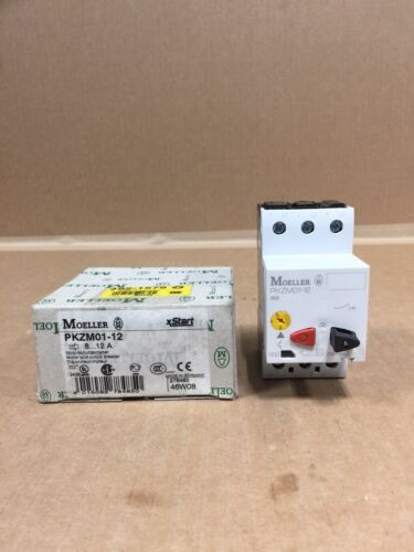 New Moeller Pkzm01-12 Motor Protector 12 A Free 2 Day Ai Yyr