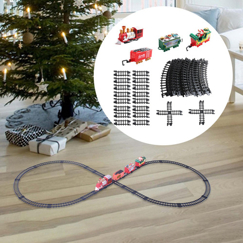 Tren Eléctrico De Juguete Clásico Rail Toys, Juego De Tren