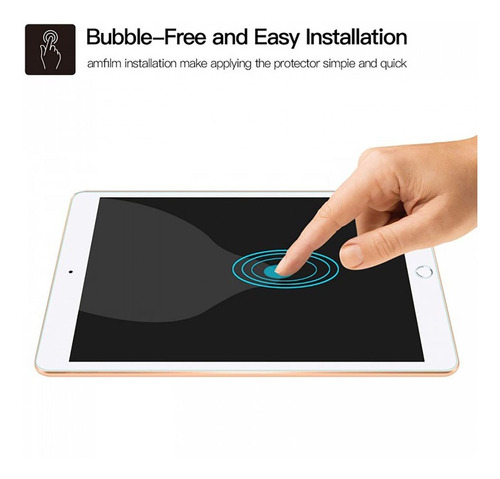 Mica iPad Air 10.5 Devia Pet Transparente