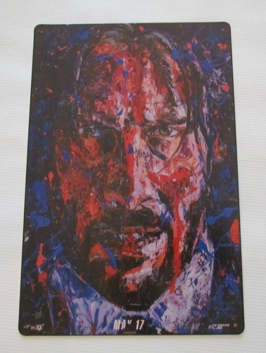 Poster Anuncio Cartel John Wick Decoracion Casa Habitacion 