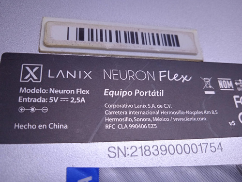 Bocinas Lanix Neuron Flex 13.3 Plg G-b133-r (Usado)